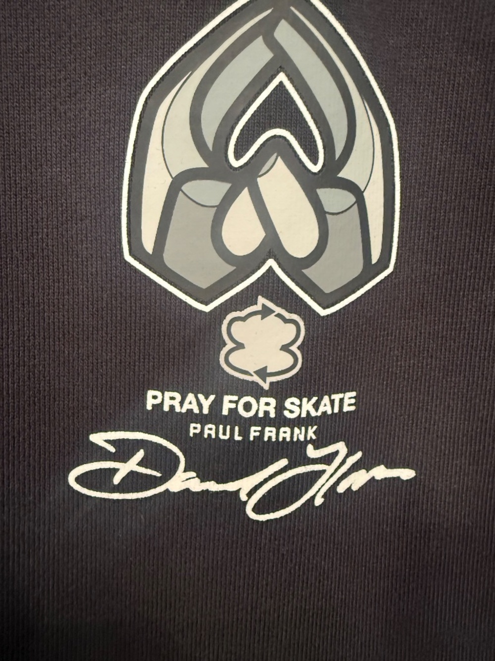 Paul Frank X David Flores A.NI.MA series Pray for Skate crewneck RARE! - Picture 5 of 6